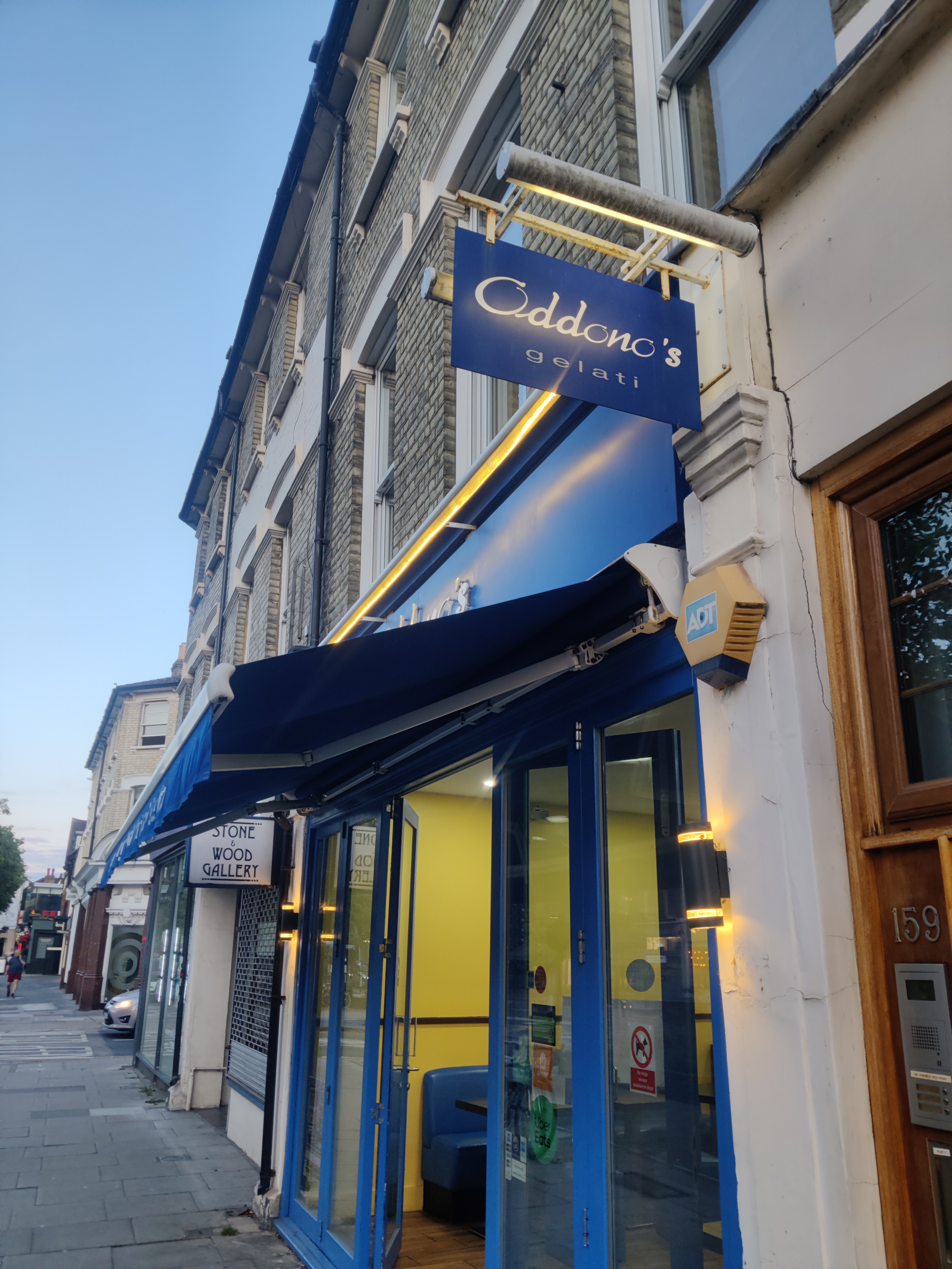 Oddono's London shop exterior